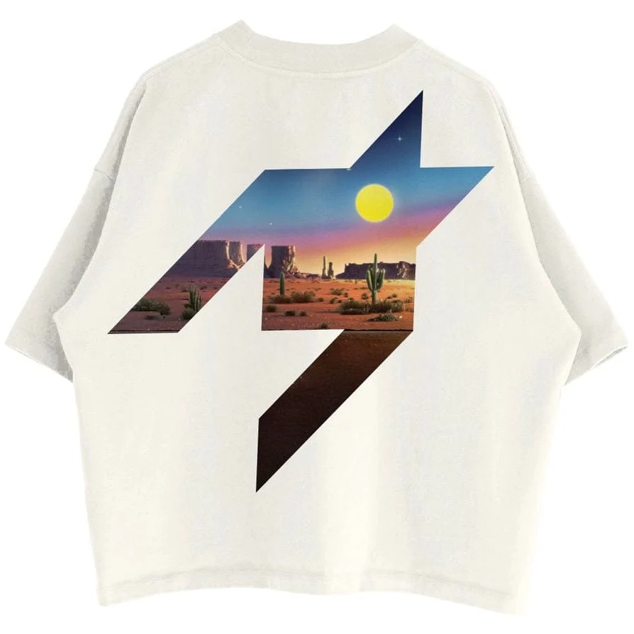 Free Refills Davidson Tee (Off White) FR-S26-048 - Image 2