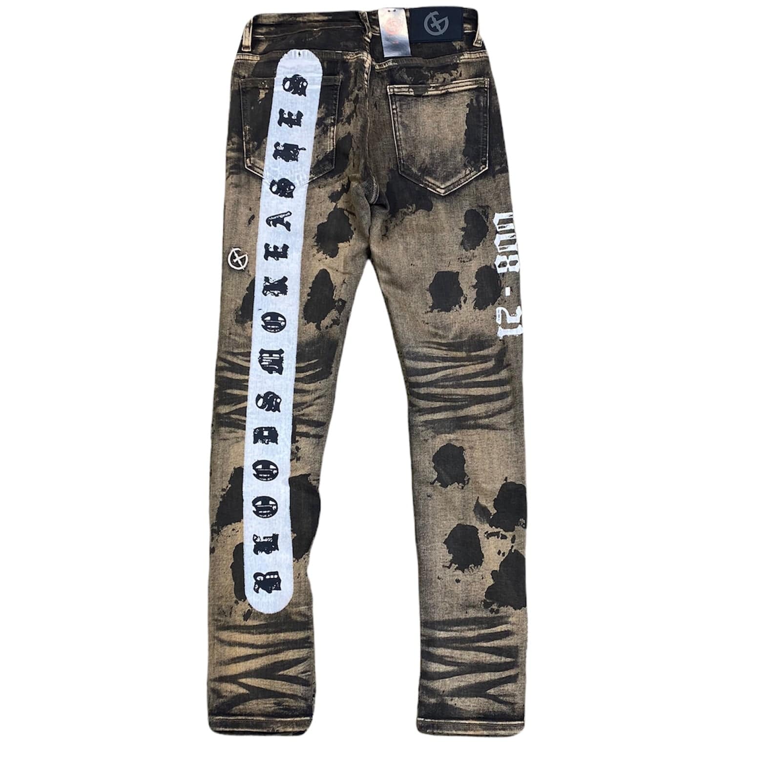 Gala Original Do Or Die Denim Jean (Acid Tint) GF1-08-06 - Image 2