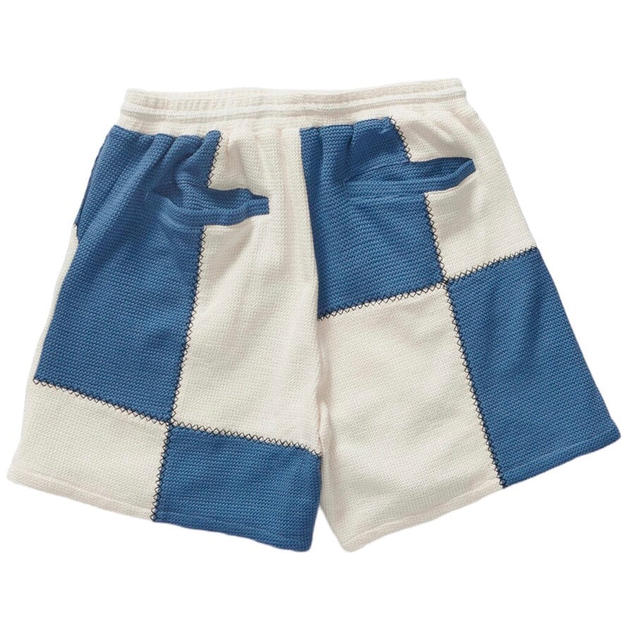 Gala Original Dopamine Knitted Shorts (Blue/Cream) G-24-SUM2-034 - Image 2