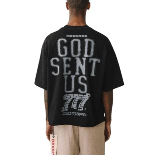 Gftd La Reserve God Sent Us Tee (Black) - Image 2