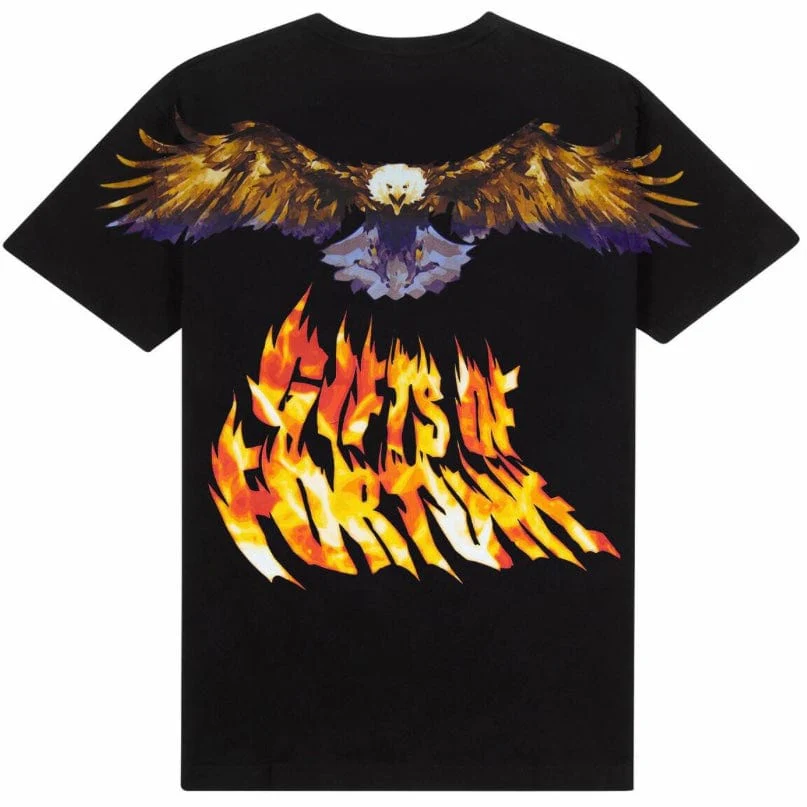 Gift Of Fortune Bad To The Bone T Shirt (Black) - Image 2