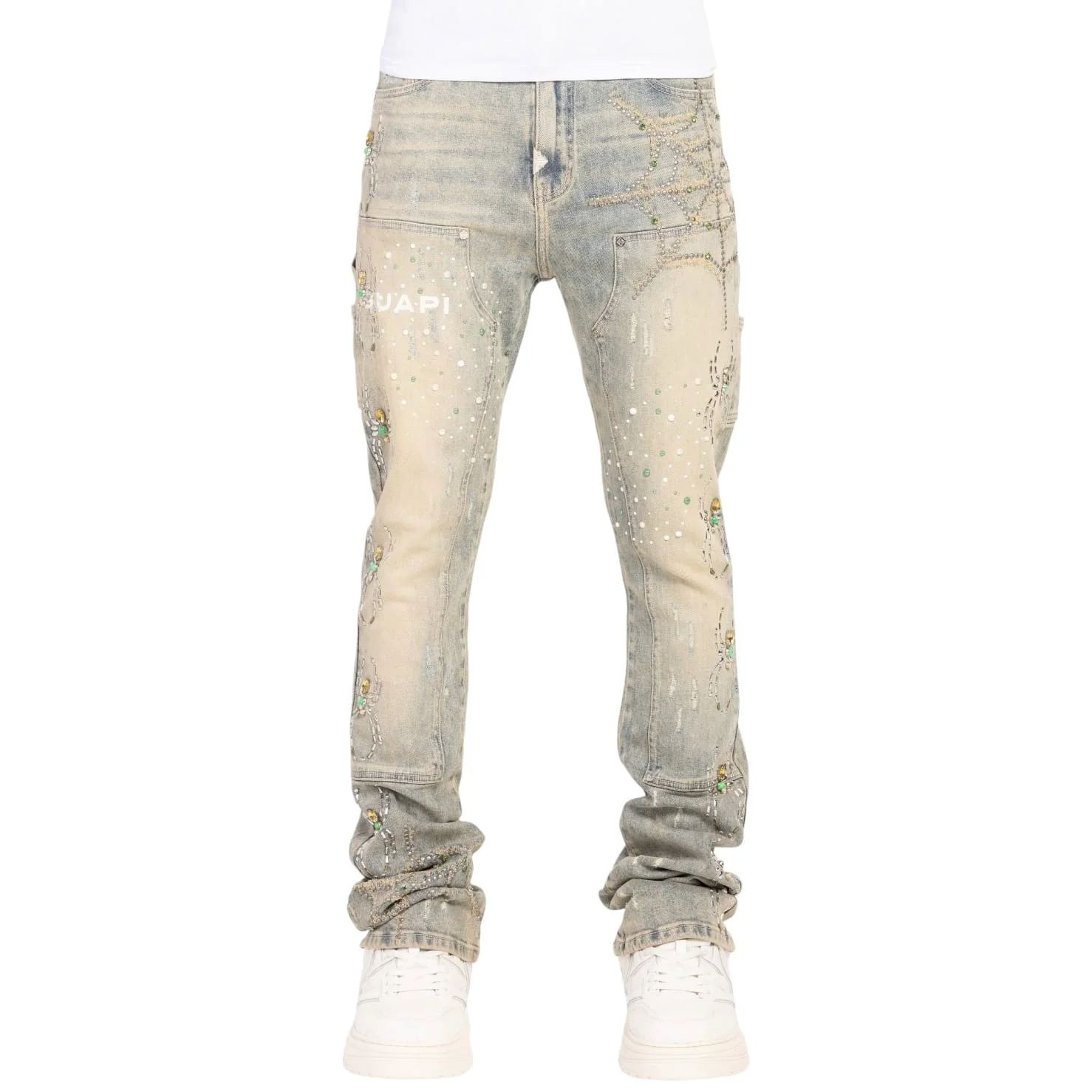 Guapi Spider Denim Jean (Emerald) 818ESD