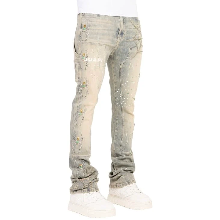 Guapi Spider Denim Jean (Emerald) 818ESD - Image 2