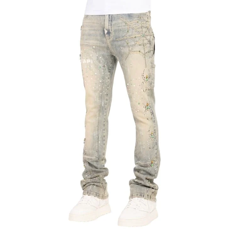 Guapi Spider Denim Jean (Emerald) 818ESD - Image 3