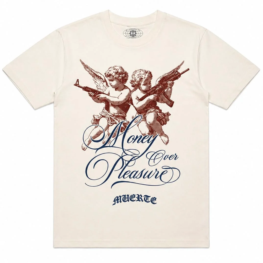 Hasta Muerte Bless The Sky Tee (Natural)