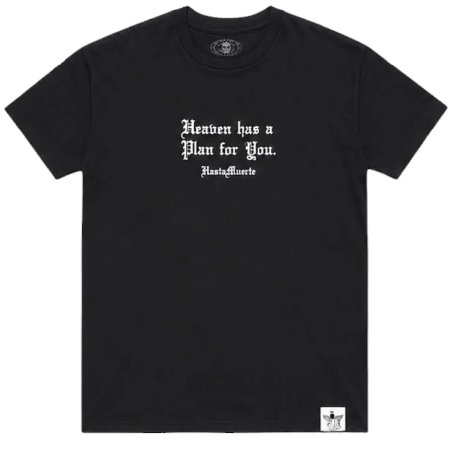 Hasta Muerte Jesus Pendant Tee (Black)