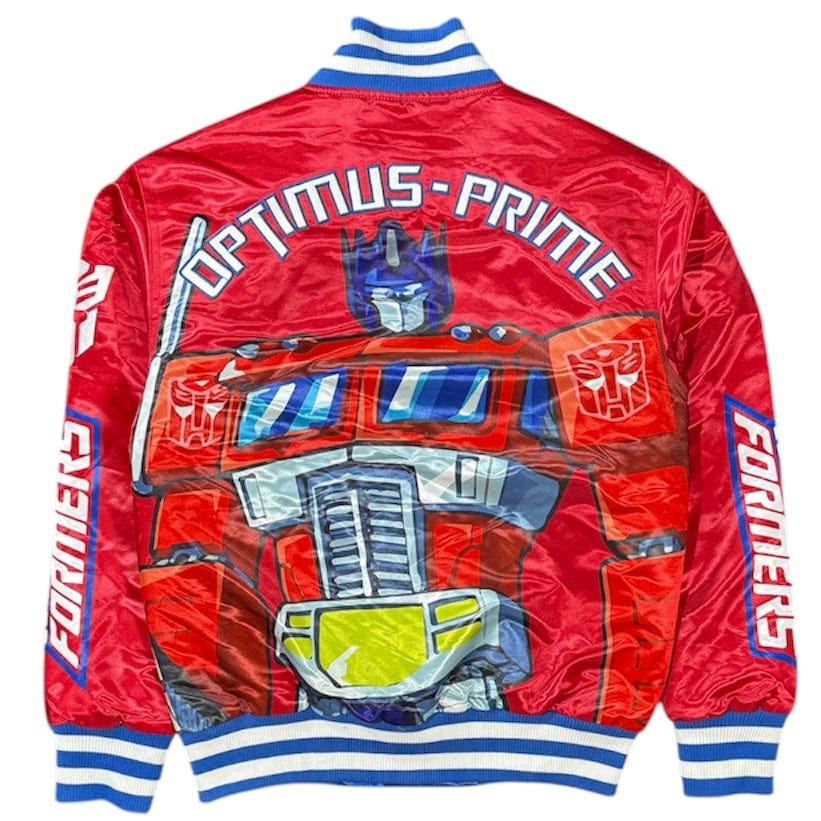 Headgear Optimus-Prime Transformers Satin Jacket (Red) HGC052-SJKT - Image 2