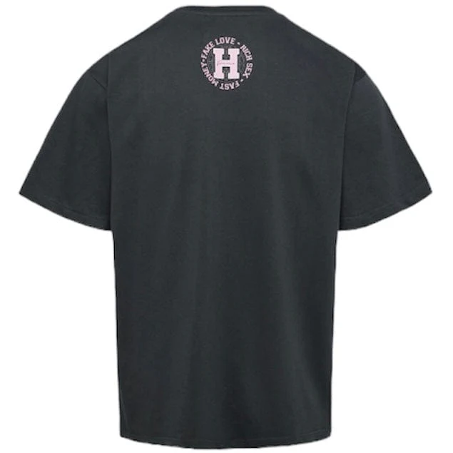 Homme Femme Purebred Tee (Charcoal/Pink) SPRING23139-2 - Image 2