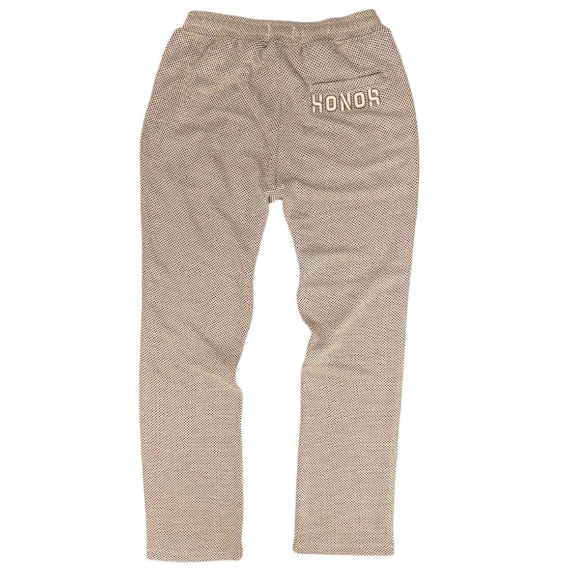 Honor The Gift Novelty Knit Track Pant (Brown) HTG240310 - Image 2
