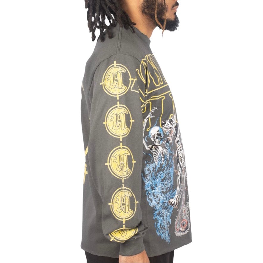 Howlers Club Enemy Lines LS Sweatshirt (Charcoal) - Image 2