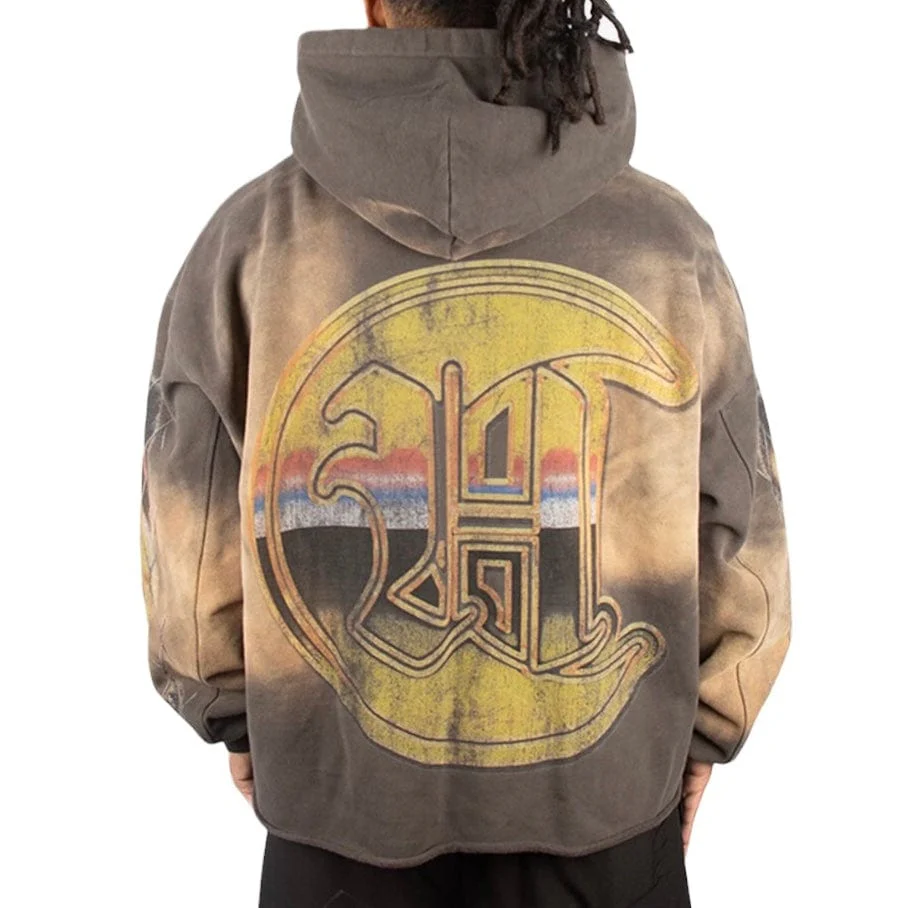 Howlers Club Rapture Zip Hoodie (Sun Fade Brown) - Image 5