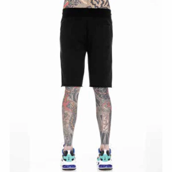 Hvman French Terry Sweatshorts (Black) 38B0-FS01A - Image 2