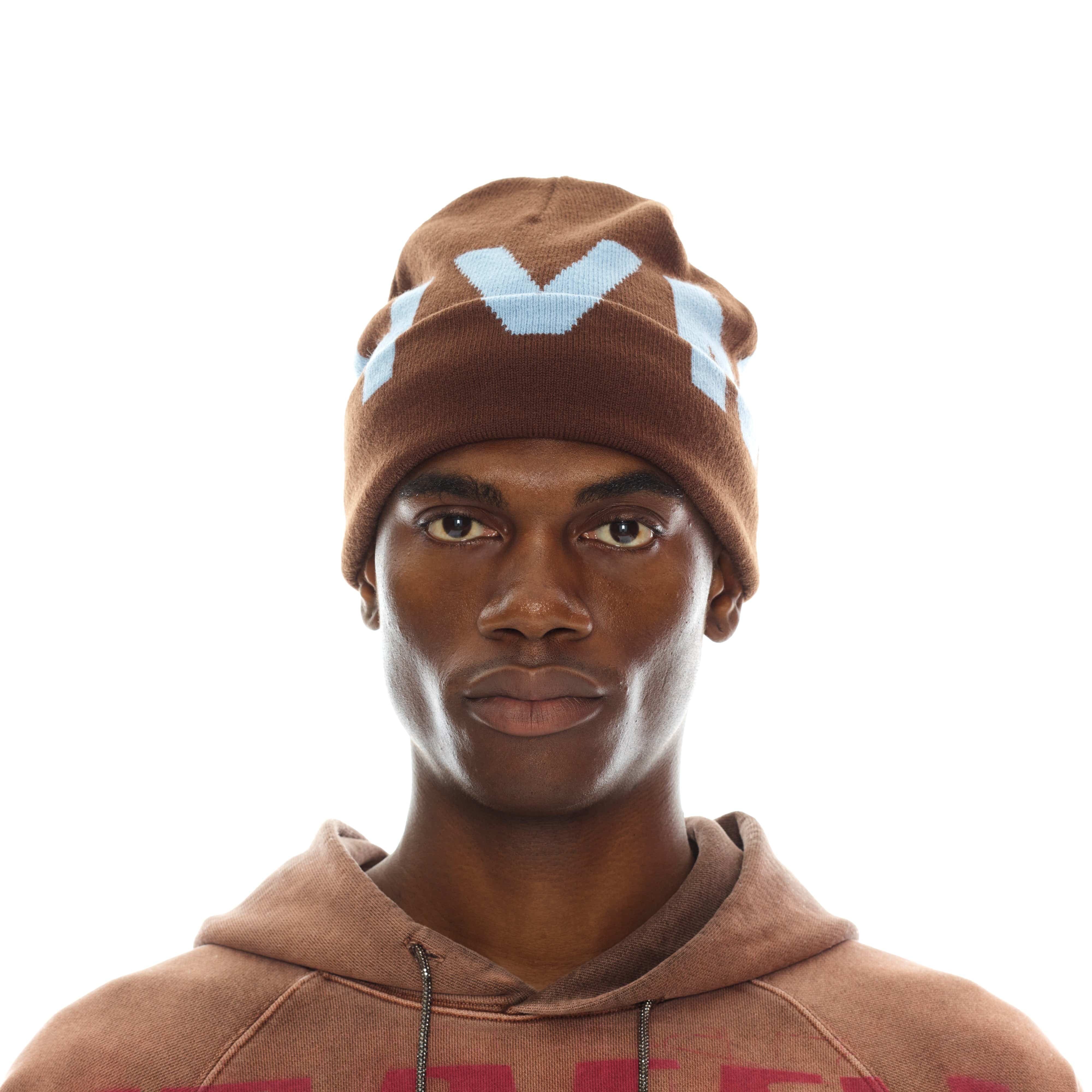 HVMAN KNIT HAT IN PINECONE - Image 2