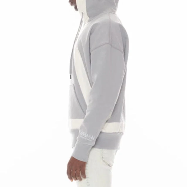Hvman Pullover Sweatshirt Hoodie (Ghost Grey) 322B8-F05D - Image 2