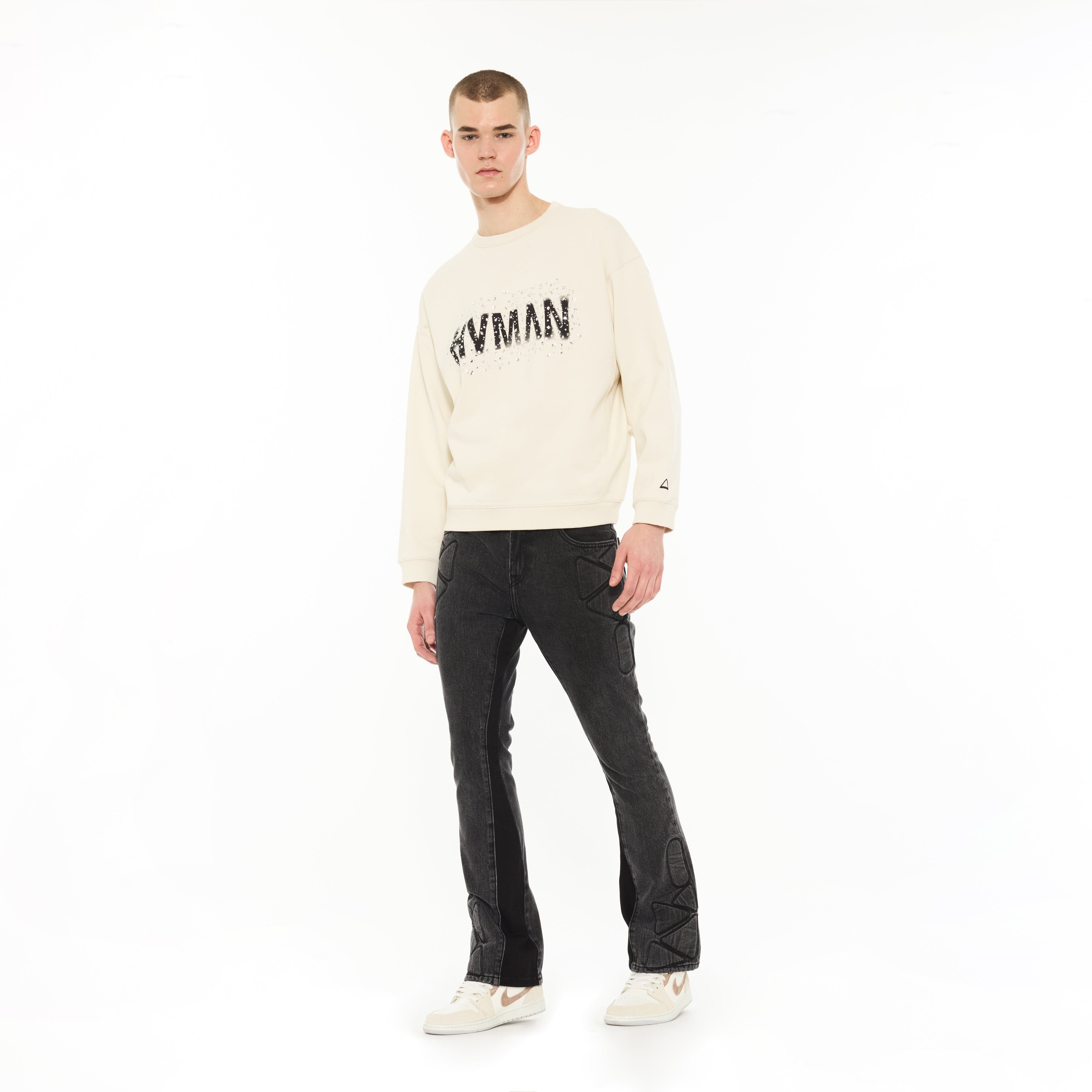 Hvman's Mars Bootcut Jeans in Grey - Image 5