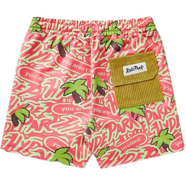 Hyde Park Mash Up The Weekend Shorts (Watermelon) - Image 2