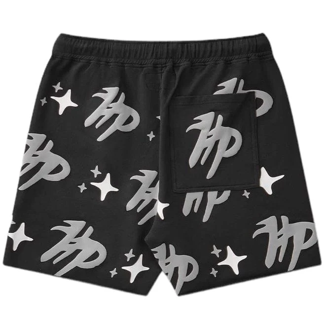 Hyde Park Puff The Magic Pattern Shorts (Black) - Image 2