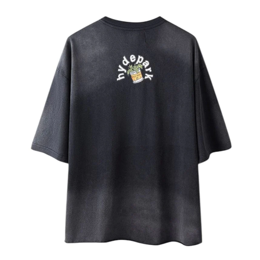 Hyde Park Puffing Spinach Tee (Black) - Image 2