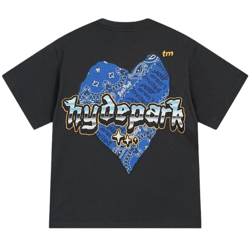 Hyde Park Slab Heart Tee (Gray) - Image 2