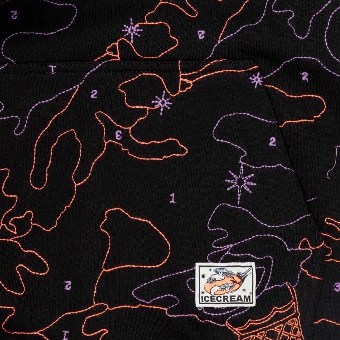 Ice Cream Camo Hoodie (Black) 431-6305 - Image 3