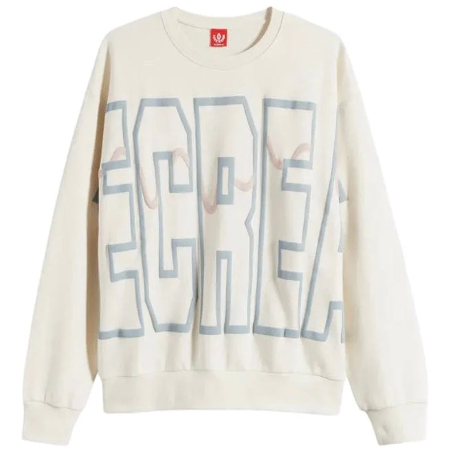 Ice Cream Pow Crew Sweatshirt (Whisper White) 431-9303 - Image 5