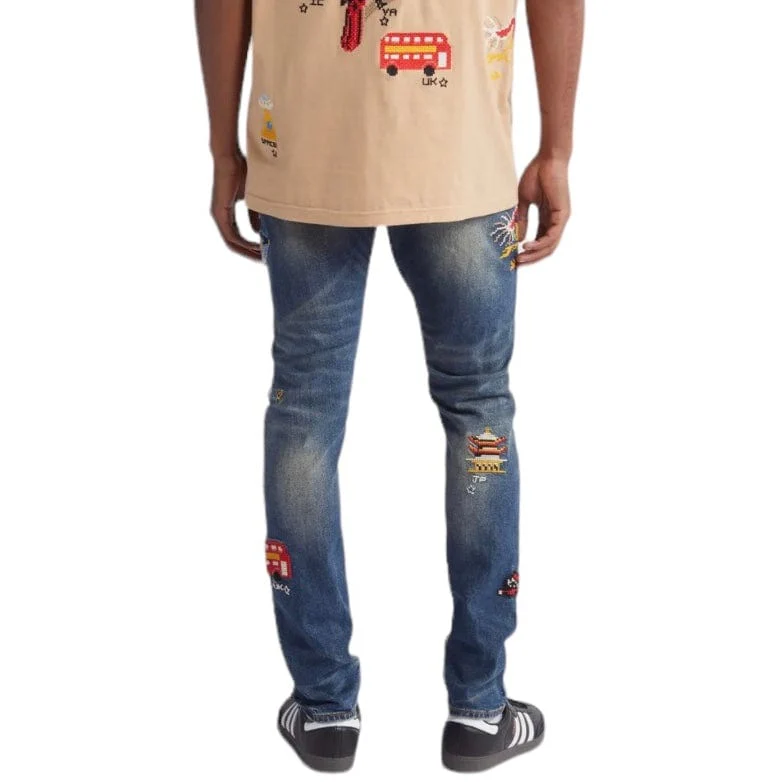 Ice Cream World Tour Jeans (Blueberry Haze) 441-4100 - Image 3