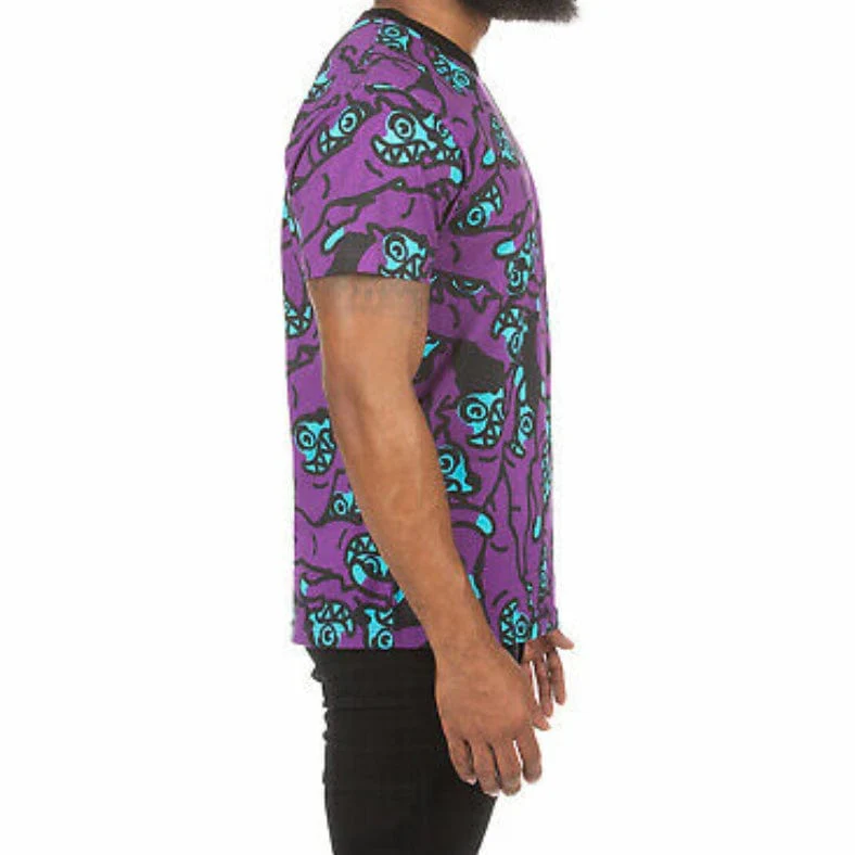 Ice Cream Yikes Short Sleeve Knit (Purple Magic) 421-1302 - Image 2