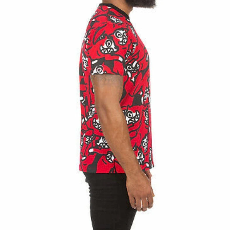 Ice Cream Yikes Short Sleeve Knit (Tomato) 421-1302 - Image 2