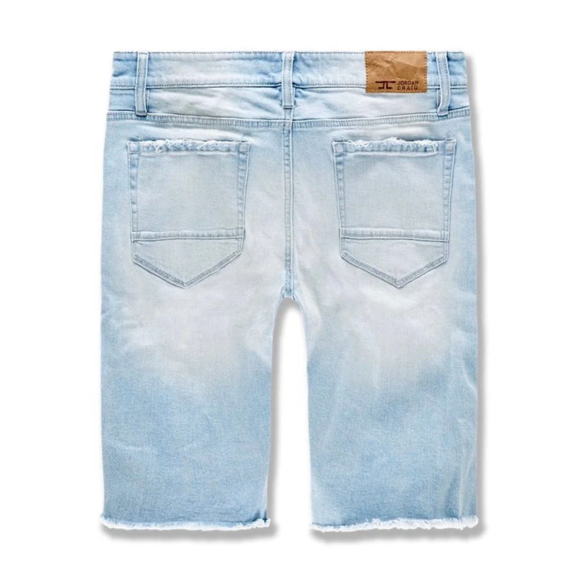 Jordan Craig Abyss Denim Shorts (Ice Blue) J3165S - Image 2