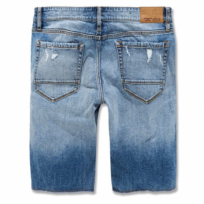 Jordan Craig Abyss Denim Shorts (Medium Blue) J3185S - Image 2