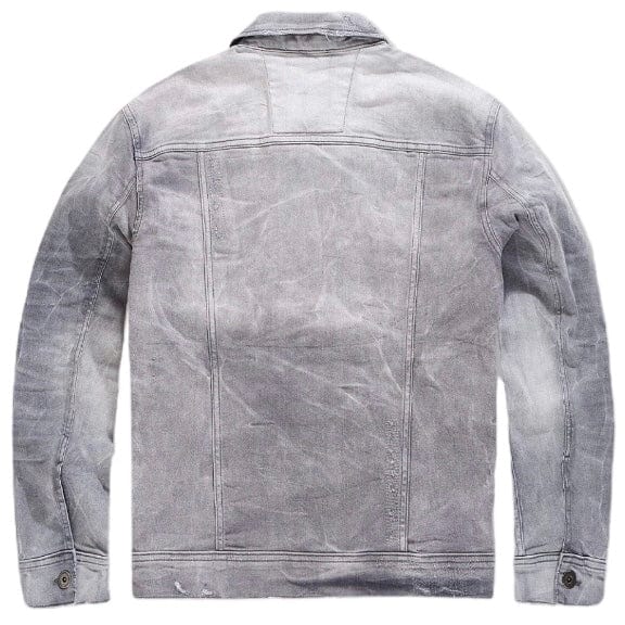 Jordan Craig Amsterdam Trucker Monochrome Jacket (Arctic Grey) JJ358R - Image 2