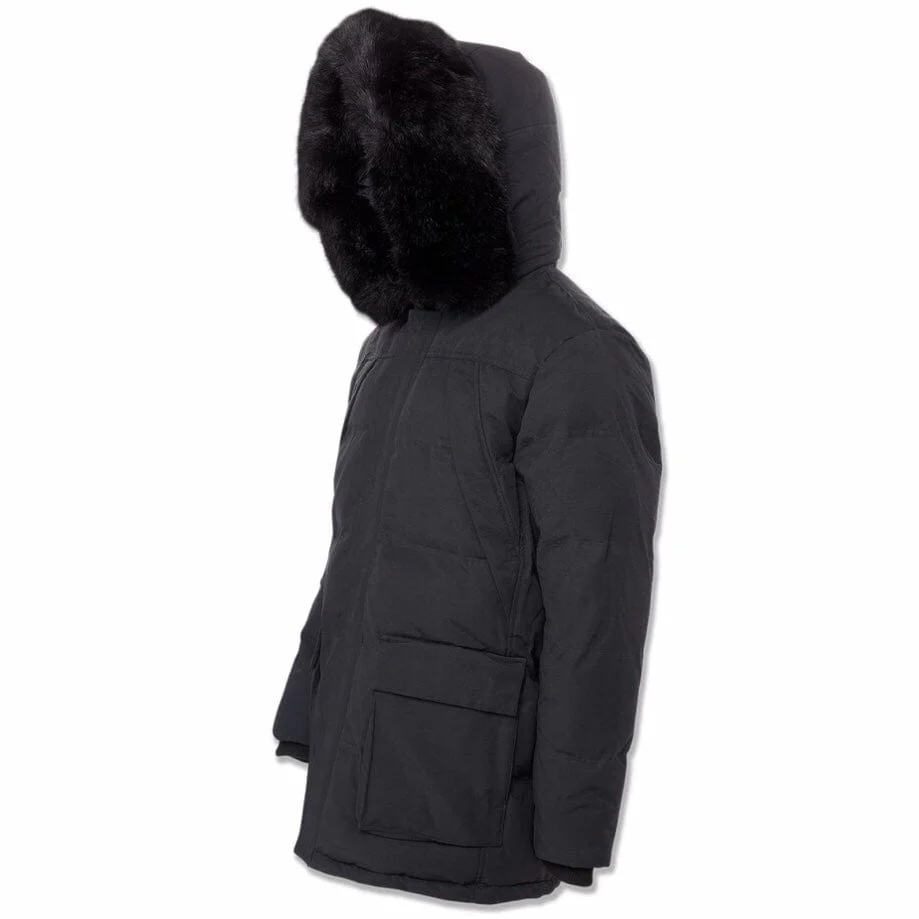 Jordan Craig Bismarck Fur Lined Parka Jacket (Black) 91537 - Image 6