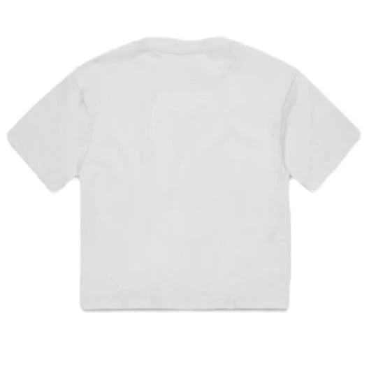 Jordan Craig Burbank Cropped Boxy T Shirt (White) 9152A - Image 3