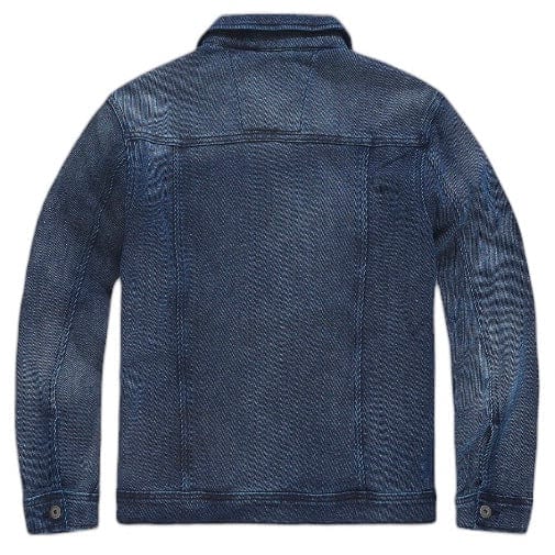 Jordan Craig Cavalry Denim Trucker Jacket (Imperial Blue) JJ359 - Image 2