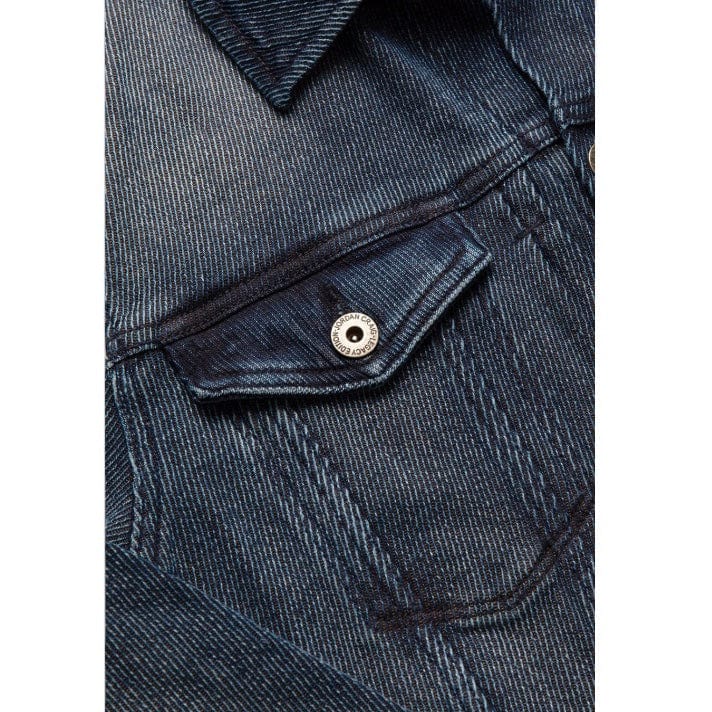 Jordan Craig Cavalry Denim Trucker Jacket (Imperial Blue) JJ359 - Image 3
