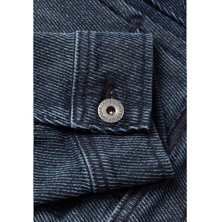 Jordan Craig Cavalry Denim Trucker Jacket (Imperial Blue) JJ359 - Image 4