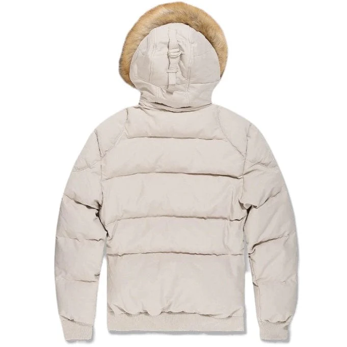 Jordan Craig Cross Bay Bomber Jacket (Taupe) 91630 - Image 6