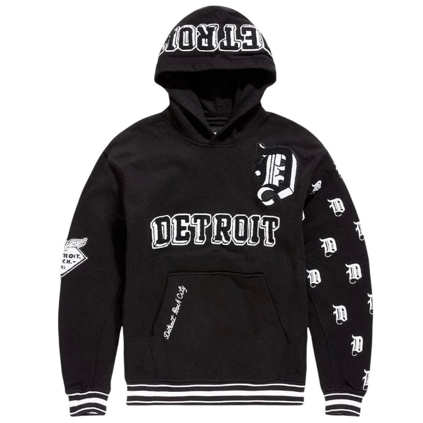 Jordan Craig D-Town Pullover Hoodie (Black) 891653H - Image 4