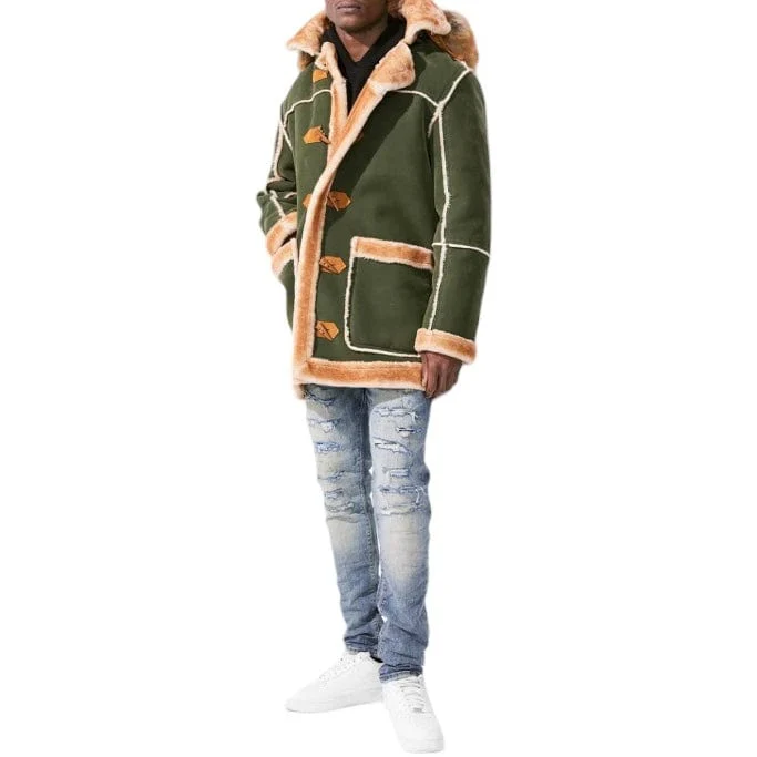 Jordan Craig Denali Shearling Jacket (Olive) 91620 - Image 6