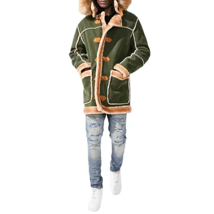 Jordan Craig Denali Shearling Jacket (Olive) 91620 - Image 7