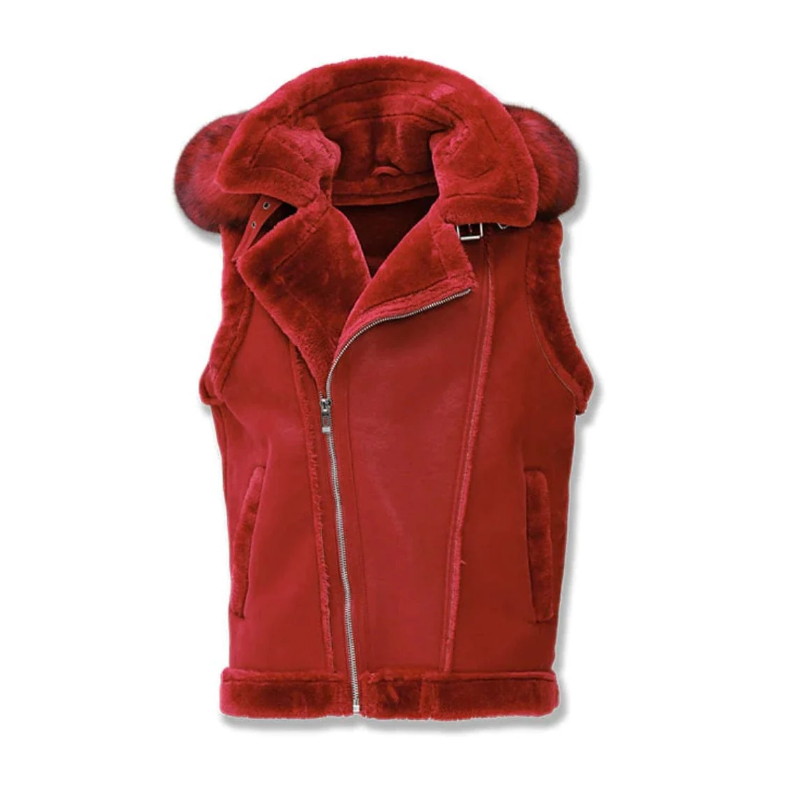 Jordan Craig Denali Shearling Vest (Red) 9370V - Image 2