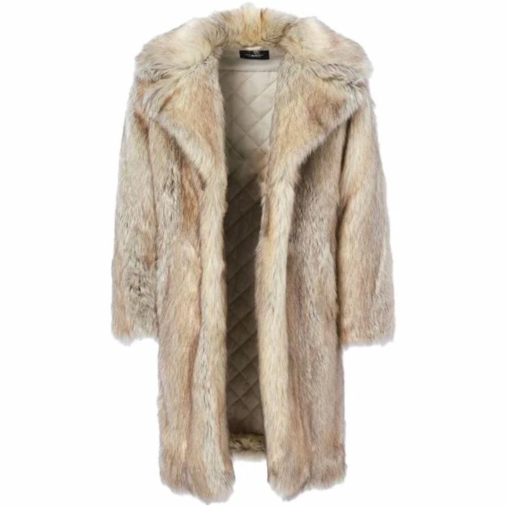 Jordan Craig Faux Fur Coat (Coyote) 91398 - Image 2