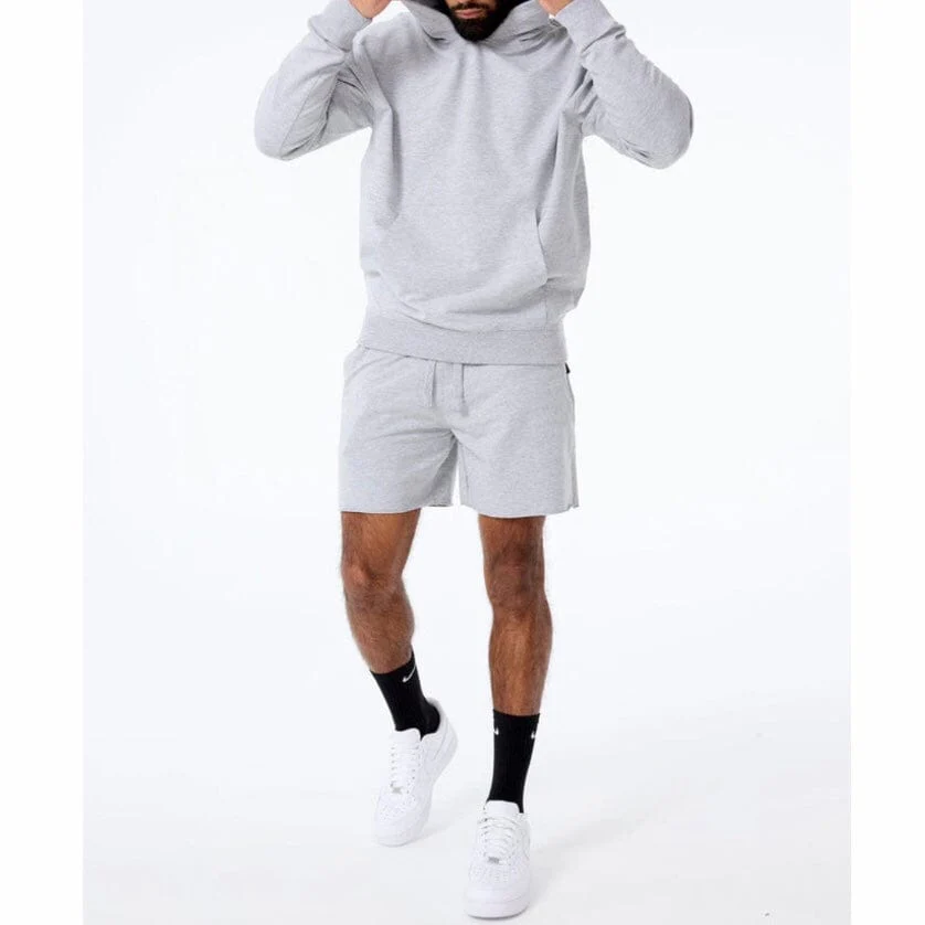 Jordan Craig Summer Breeze Pullover Hoodie (Heather Grey) 8451H - Image 2