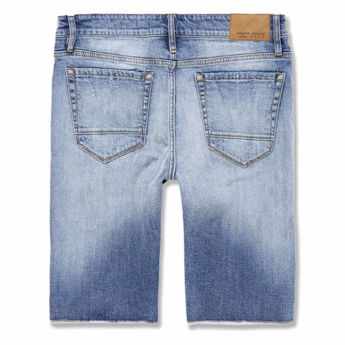 Jordan Craig Hartford Denim Shorts (Medium Blue) J3192S - Image 2