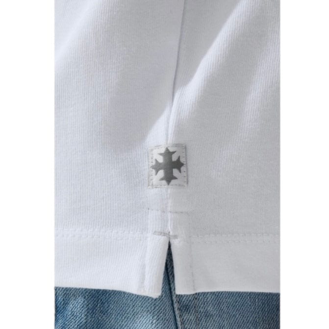 Jordan Craig Heavyweight Cropped Boxy T Shirt (White) 9205A - Image 2