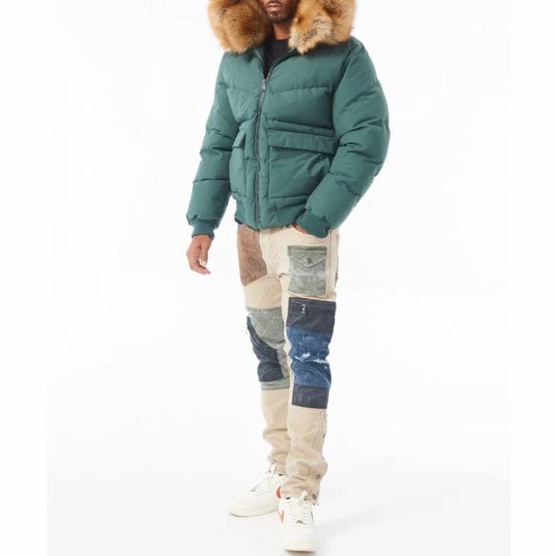 Jordan Craig Hollis Bomber Jacket (Army Green) 91541 - Image 4