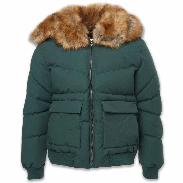 Jordan Craig Hollis Bomber Jacket (Army Green) 91541 - Image 5