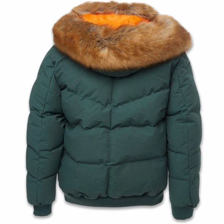 Jordan Craig Hollis Bomber Jacket (Army Green) 91541 - Image 9