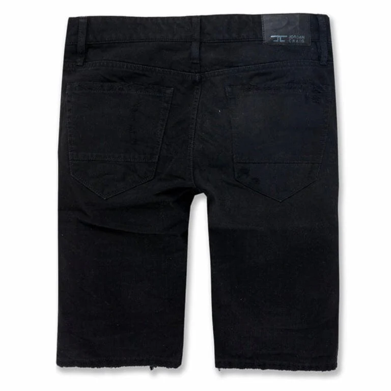 Jordan Craig Ironbound Twill Shorts (Jet Black) J3186SA - Image 2