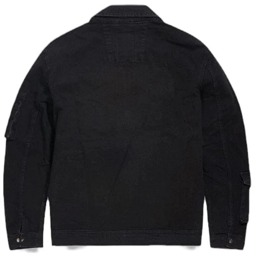 Jordan Craig Legion Denim Trucker Jacket (Vintage Black) JJ1284 - Image 3